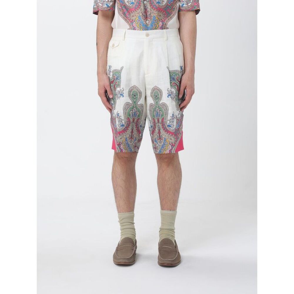 Etro Shorts Men Red